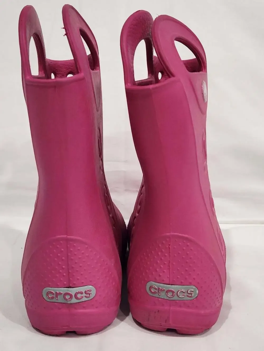Crocs Handle It Kids Rain Boots, Pink